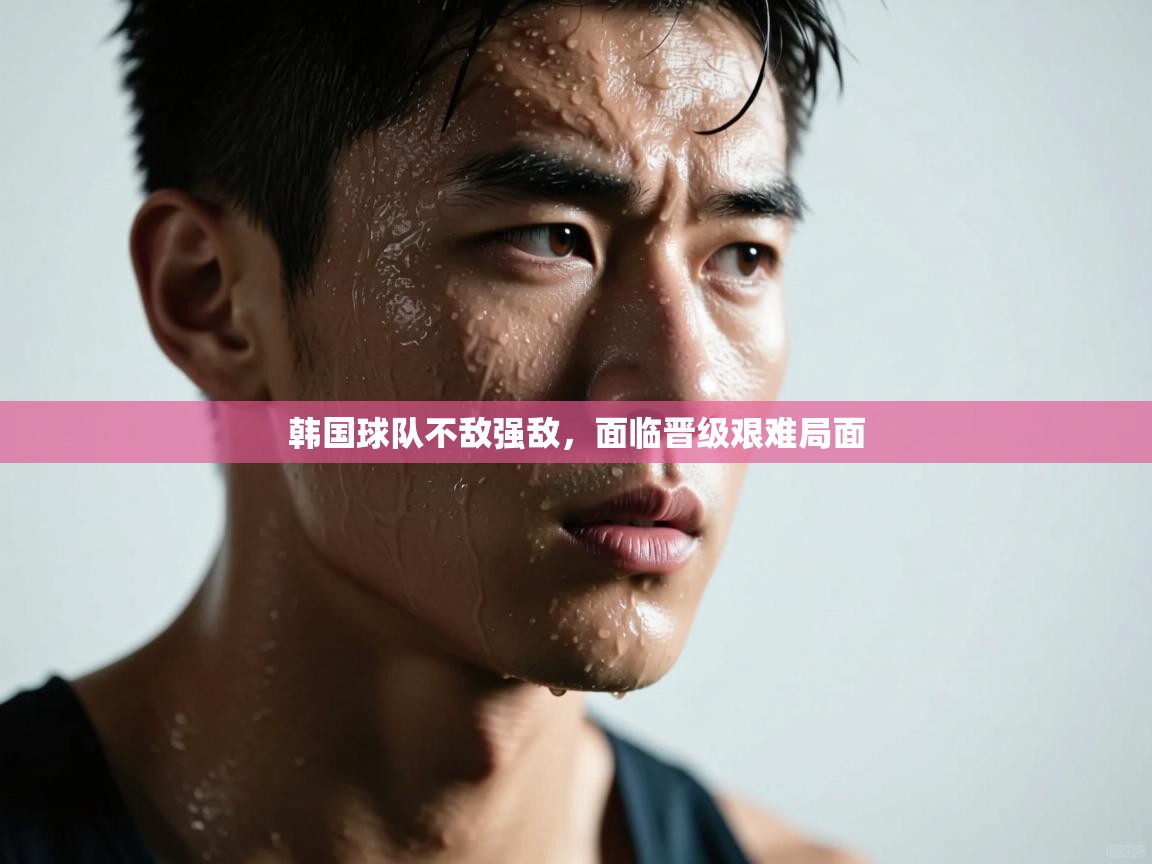 韩国球队不敌强敌,面临晋级艰难局面 第1张